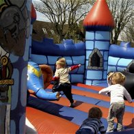 Image of a bouncy castle.