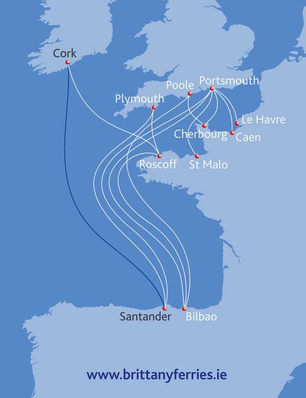Cork Santander Map Irish Web