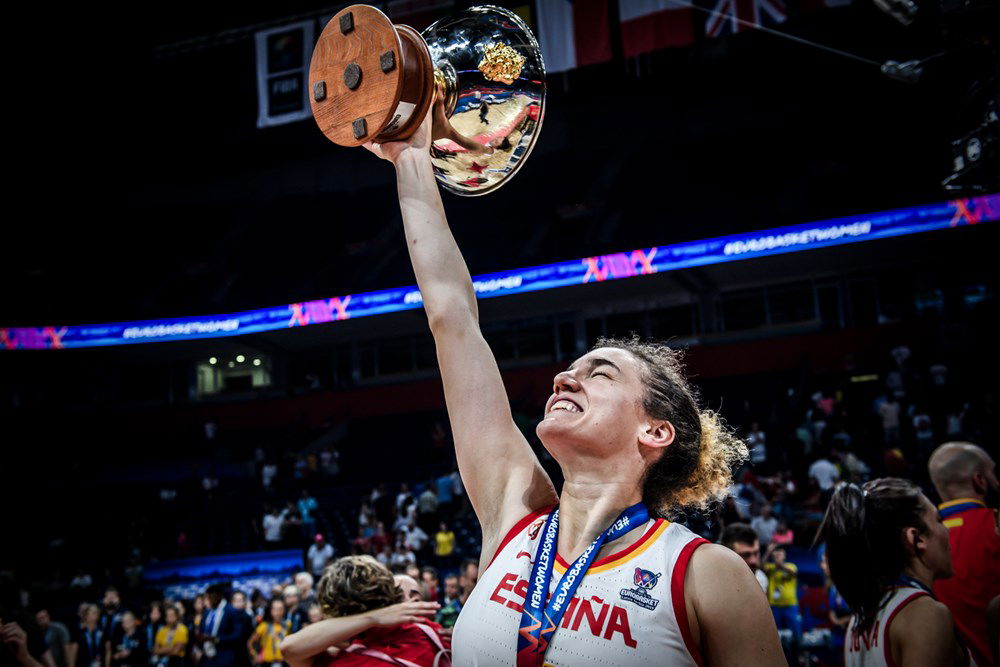 Spain becomes first country win the FIBA Women's EuroBasket title 