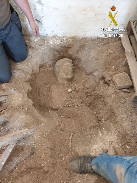 Unique Roman bust recovered by Police in Spain 