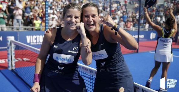 Padel winners alejandra salazar, ariana sanchez