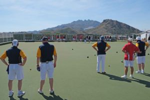 Visitors Make Quite An Impression At MOJACAR Bowls Club