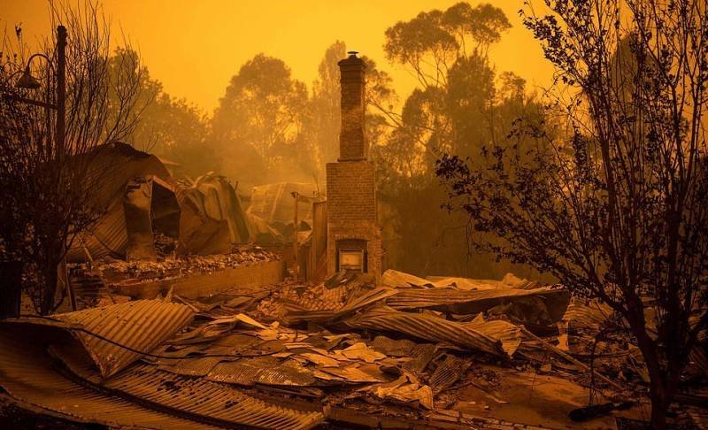 Bushfires are ravaging parts of New South Wales in Australia