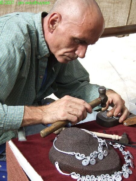 CRAFTSMAN: Stallholders only make what they sell Photo credit: Amata
