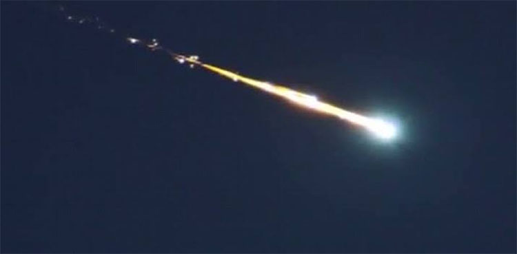 Fireball Soars Over Southern Spain