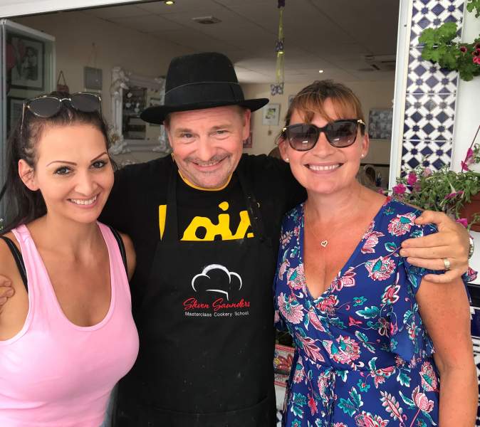 Sea bass tempura one of Lorraine Kelly's lunch favourites