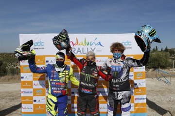 Rally Spaniard Santolino finishes third in the Andalucía Rally