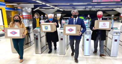 Madrid Metro has donated thousands of clothes to the needy