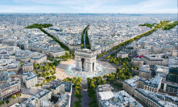 Paris to Convert Champs-Elysees into "Extraordinary Garden"