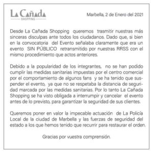 La Cañada Press Release