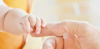 The first baby born in Malaga in 2022