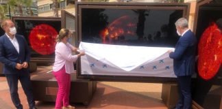 Unveiling the exhibition in Fuengirola