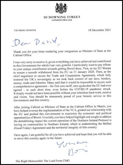 boris reply to lord frost