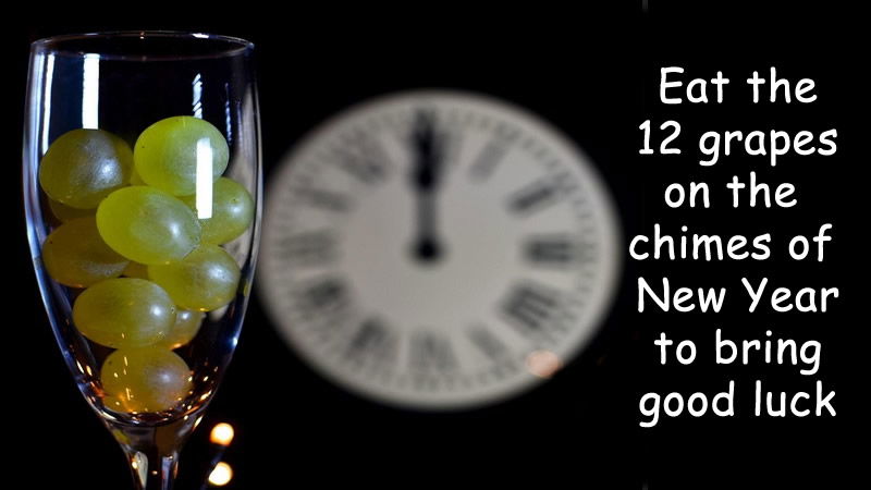 Eating 12 Grapes and Running Around the Block With a Suitcase? Must Be a New  Year's Tradition. - Life