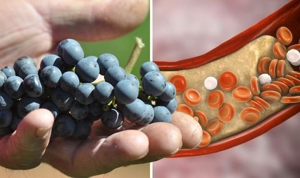 High Cholesterol Anti-inflammatory food slashes bad levels, grapes, university of california