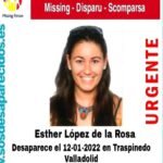 No news of Esther more than a week after her disappearance, guardia civil, valladoid