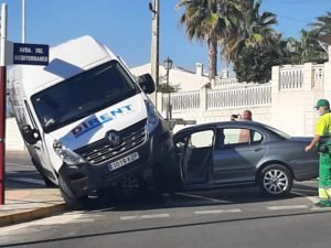 Just in: Another bad car crash in Gran Alacant
