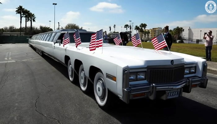 This stunning vehicle is officially the longest car in the world