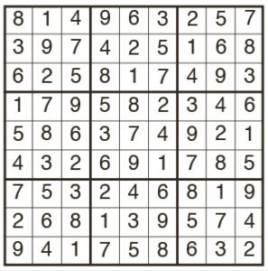 easy sudoku 1931