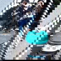 Image of one of the Goggo Network robots.