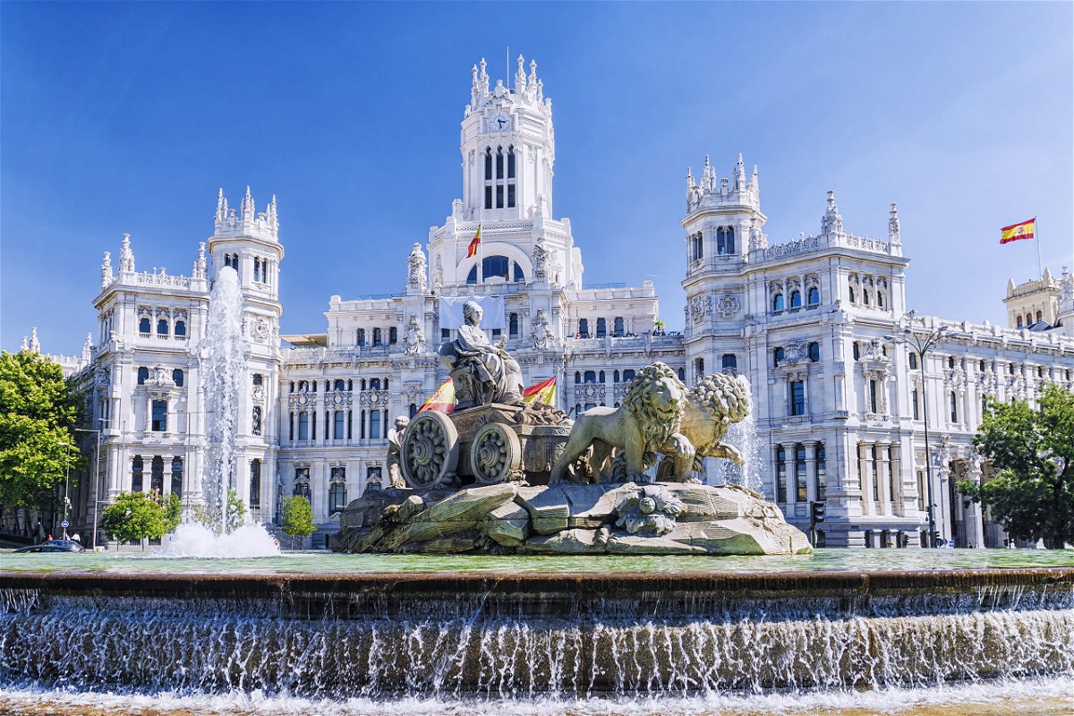 The Cibeles Fountain, Madrid 