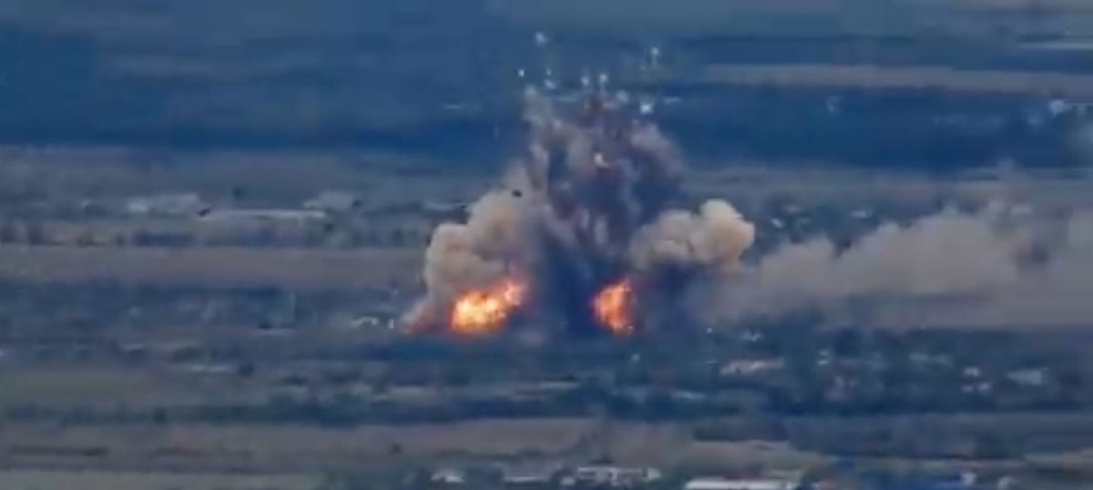 WATCH: Ukraine Armed Forces Destroy Russian Ammunition Depot In Kharkiv ...