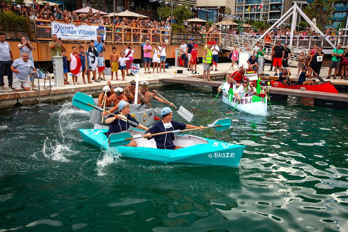 Cardboard Boat Race – where were you?? – Costa Blanca Yacht