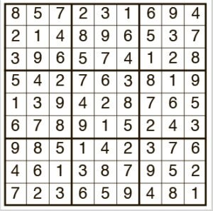 easy sudoku 1946