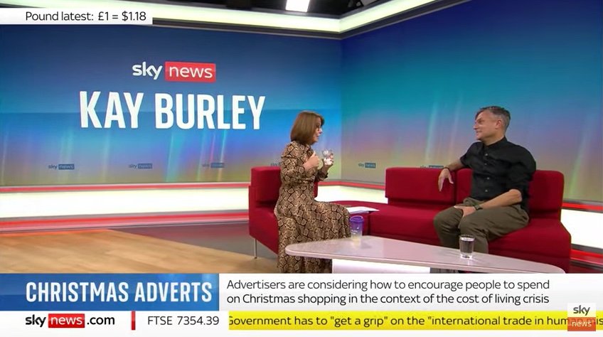 Kay Burley forced to halt a live Sky News interview and apologise to guest