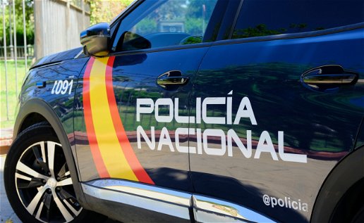 Image of a Policia Nacional vehicle.