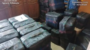 Man arrested after 2,415 kilos of hashish is discovered hidden on a farm in Huelva