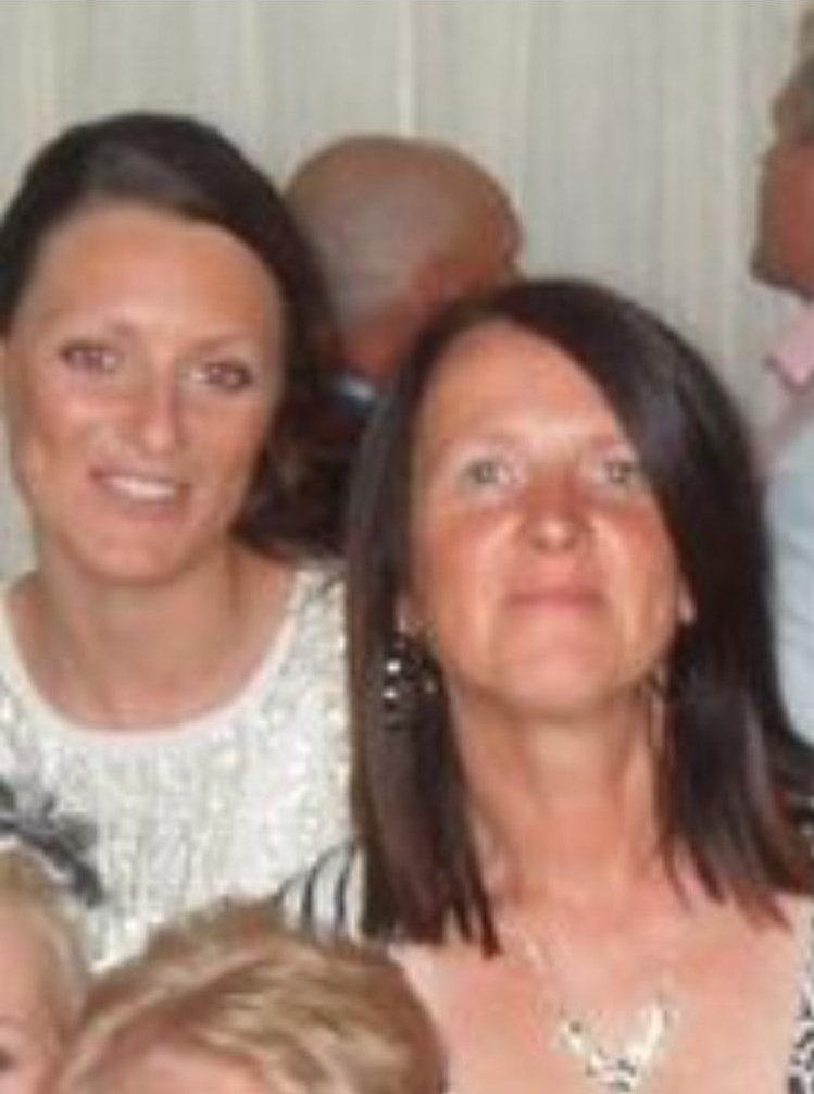 Missing Lisa Brown with her sister Helen Jordan