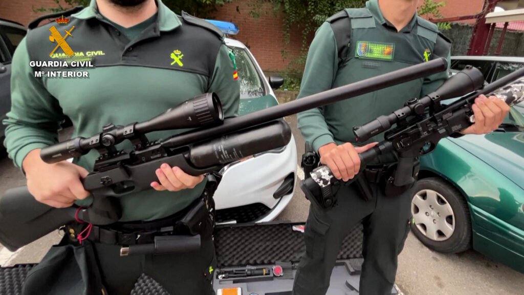 Spain's Guardia Civil arrest sniper shooting at homes and schools in La Rioja