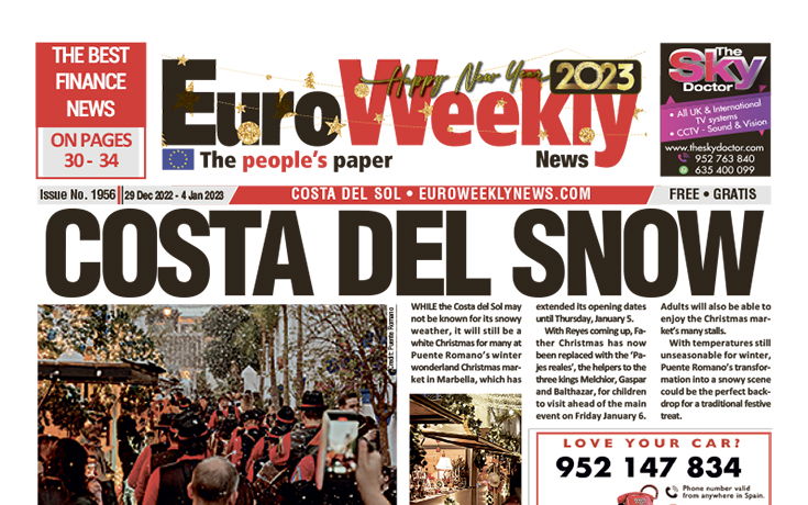 Costa del Sol newspaper 29 Dec 2022 - 4 Jan 2023 « Euro Weekly News