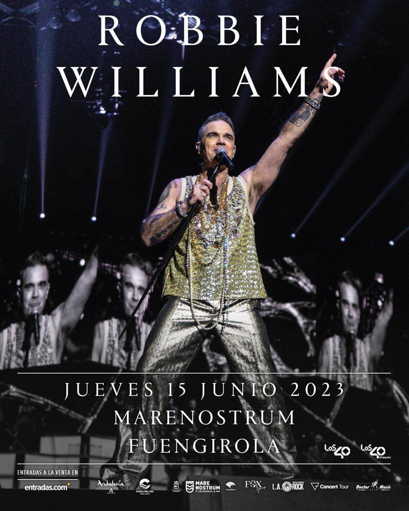Robbie Williams to play Fuengirola Town Hall in June 2023