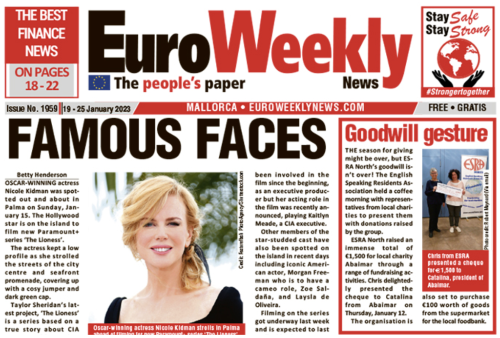 The best newspaper in Spain to advertise in: The Euro Weekly News
