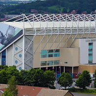 Image of Leeds United's Elland Road stadium.