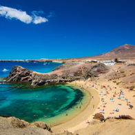 Image of Papagayo Beach in Lanzarote.
