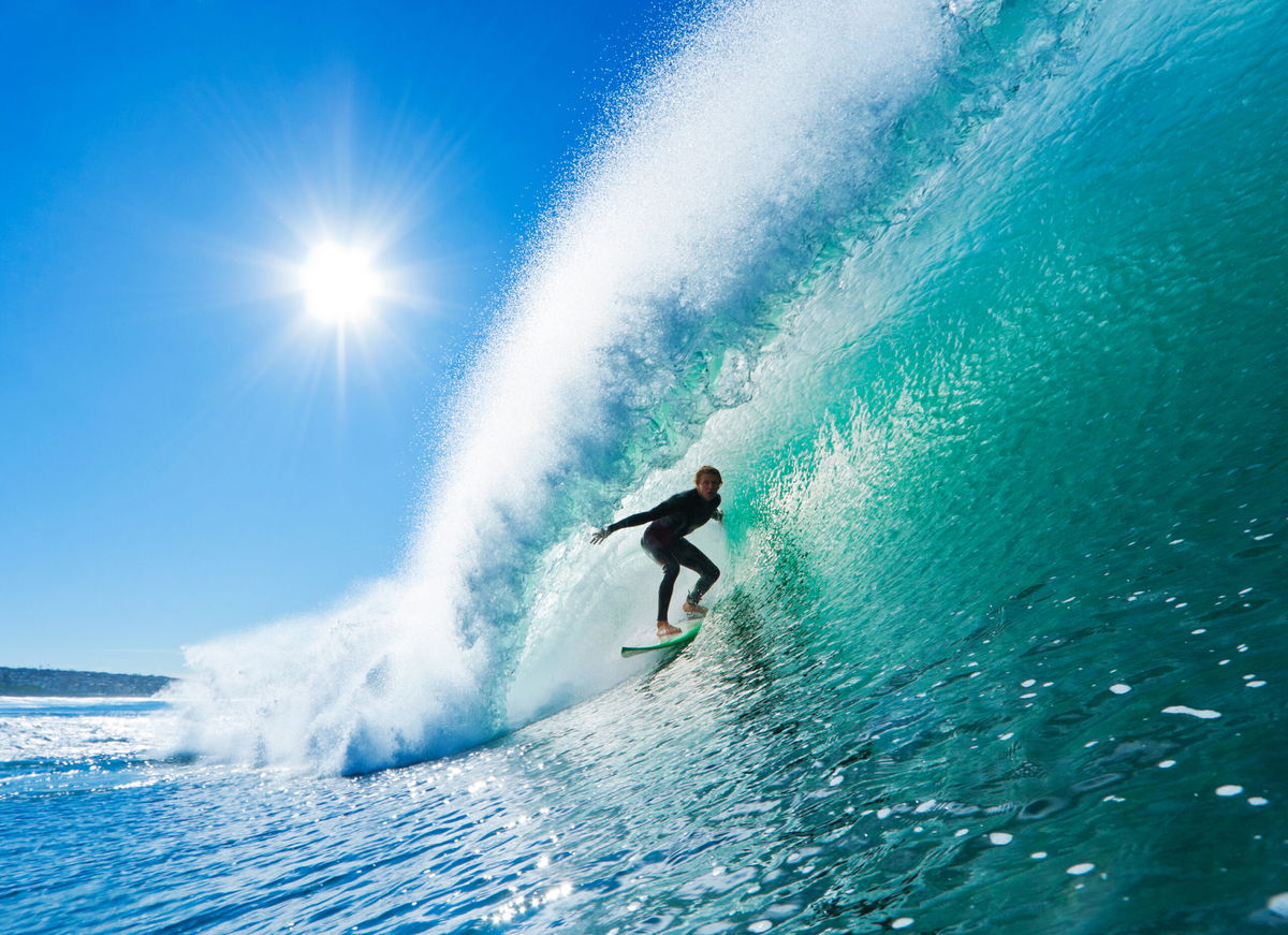 Aussie surfer sets record for longest surf session today in Sydney