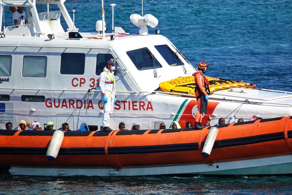 Over 1,600 people onboard 47 boats rescued in Mediterranean sea