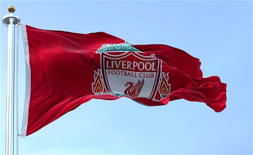 Image of Liverpool FC flag.