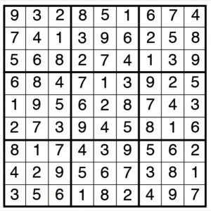 Hard Sudoku 1976