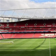 Image of Arsenal's Emirates stadium.