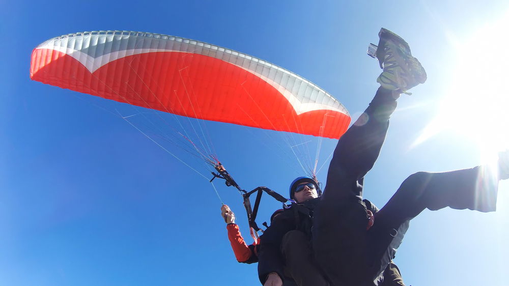 Maiden solo jump ends in disaster as skydiver crashes into power lines