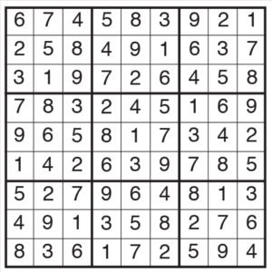 Easy Sudoku 1980