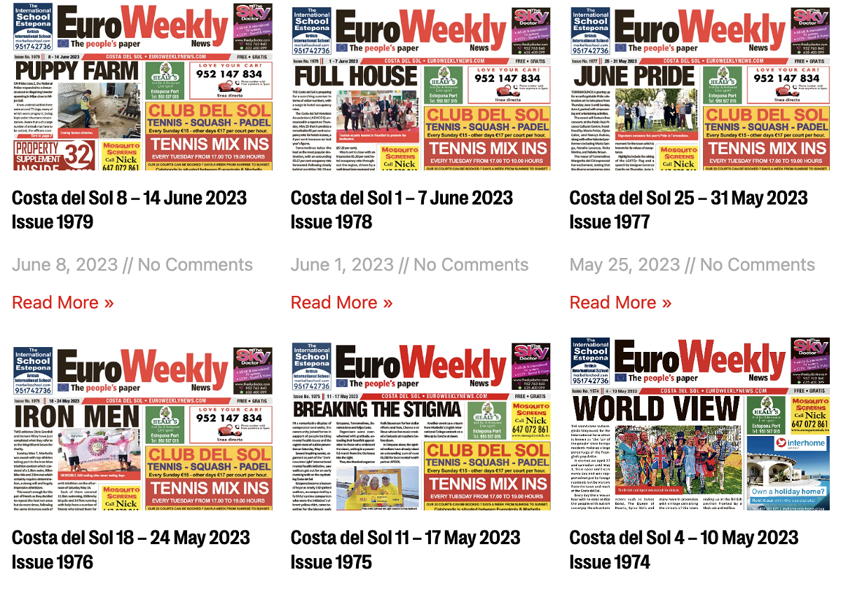 Euro Weekly News, el primer diario gratuito en inglés de España « Euro Weekly News