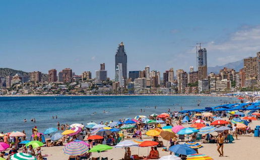 Benidorm beach