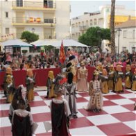 Fun in Vera with Moors and Christians Living Chess