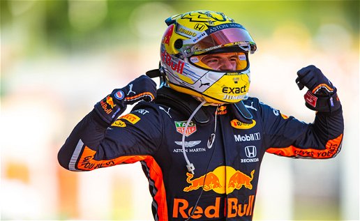 Image of Red Bull driver Max Verstappen.