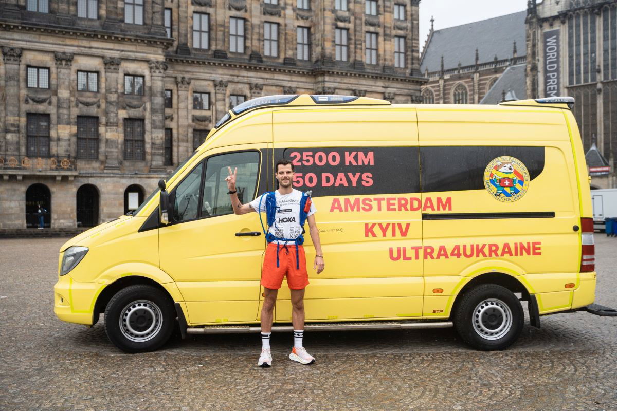 Running From Amsterdam To Ukraine